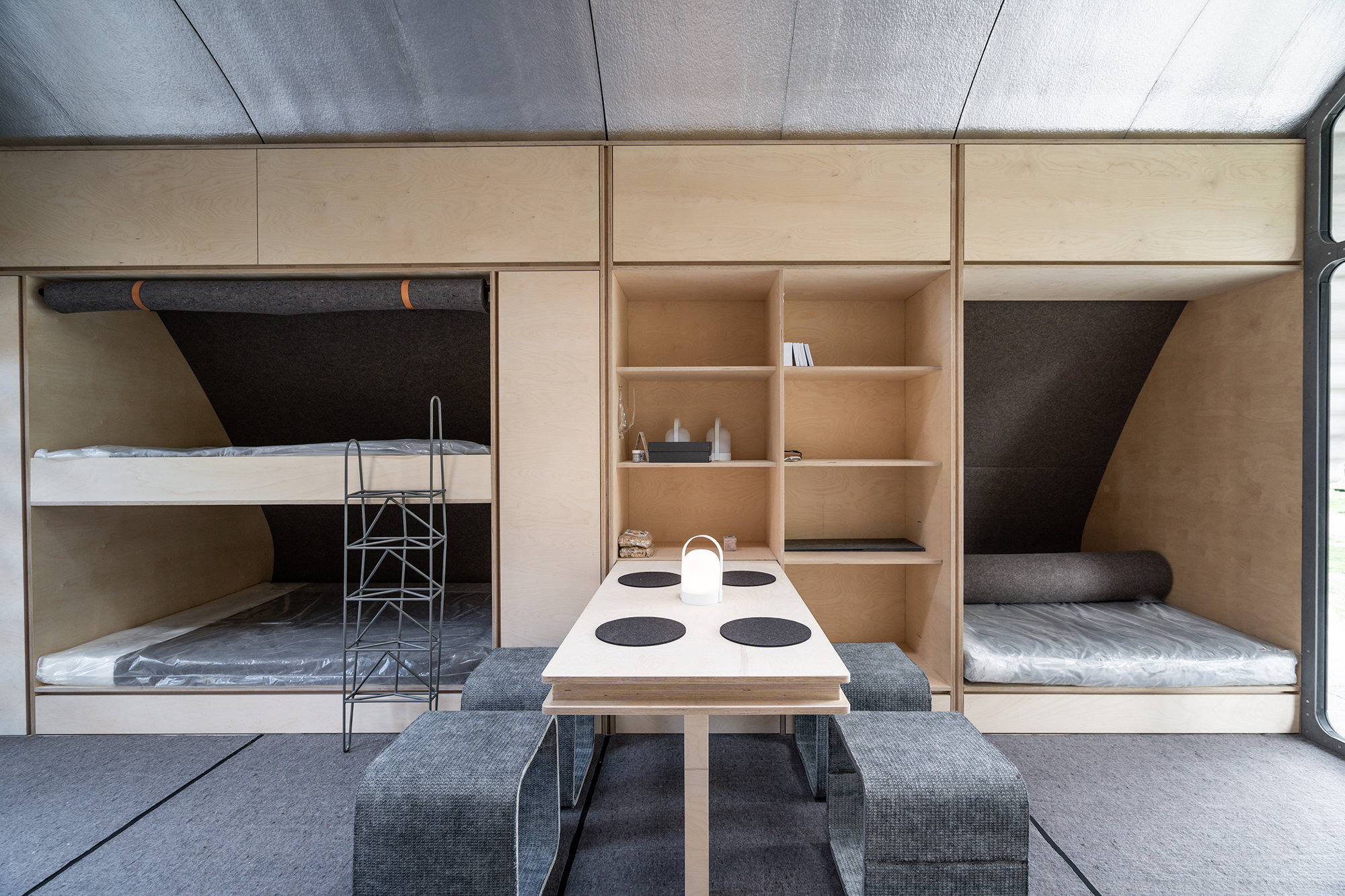 interior prototipo de vivienda norman foster