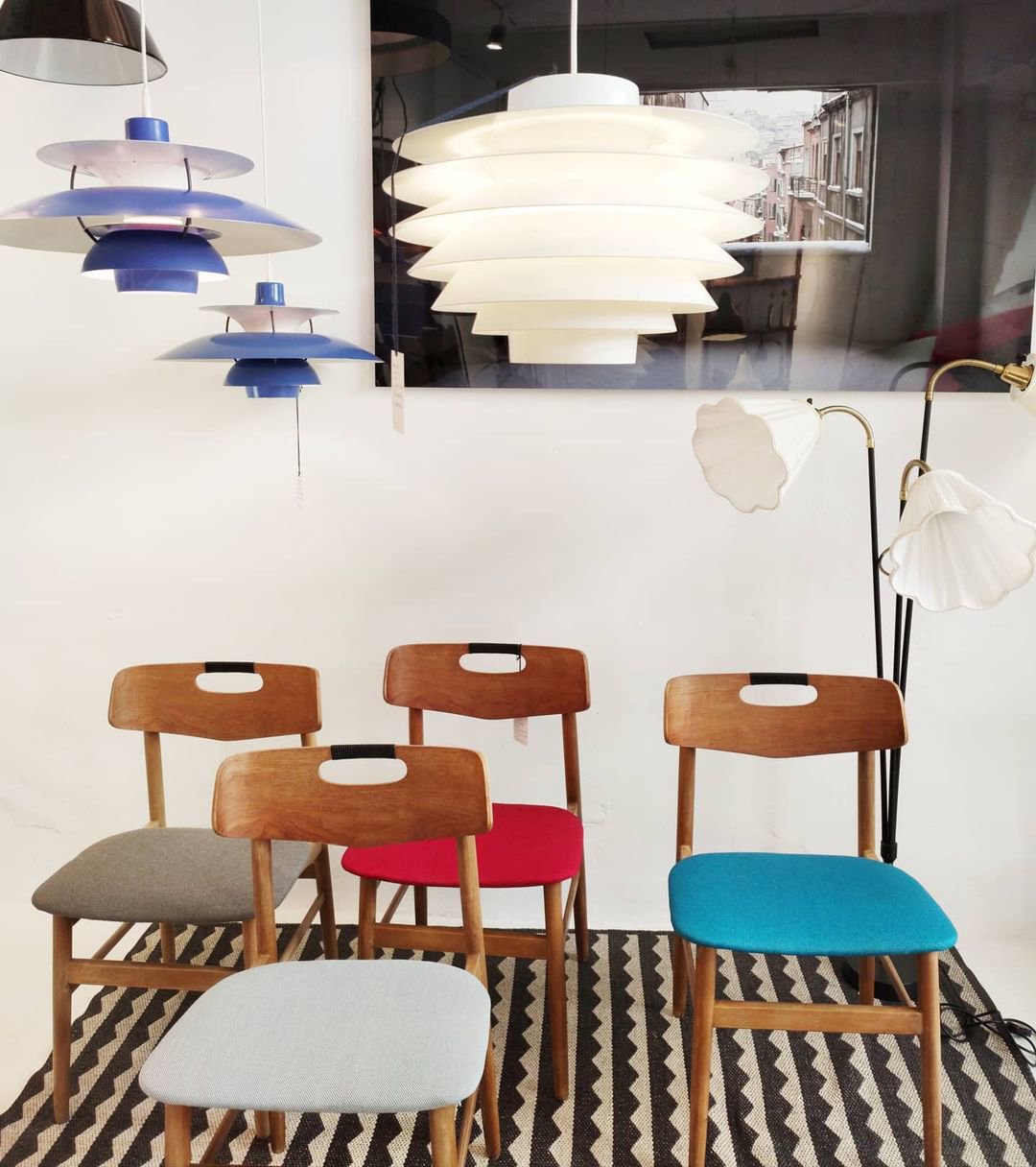 La selección de muebles y objetos de mediados de siglo de Reno Spain es más que recomendable. Foto: @renospain