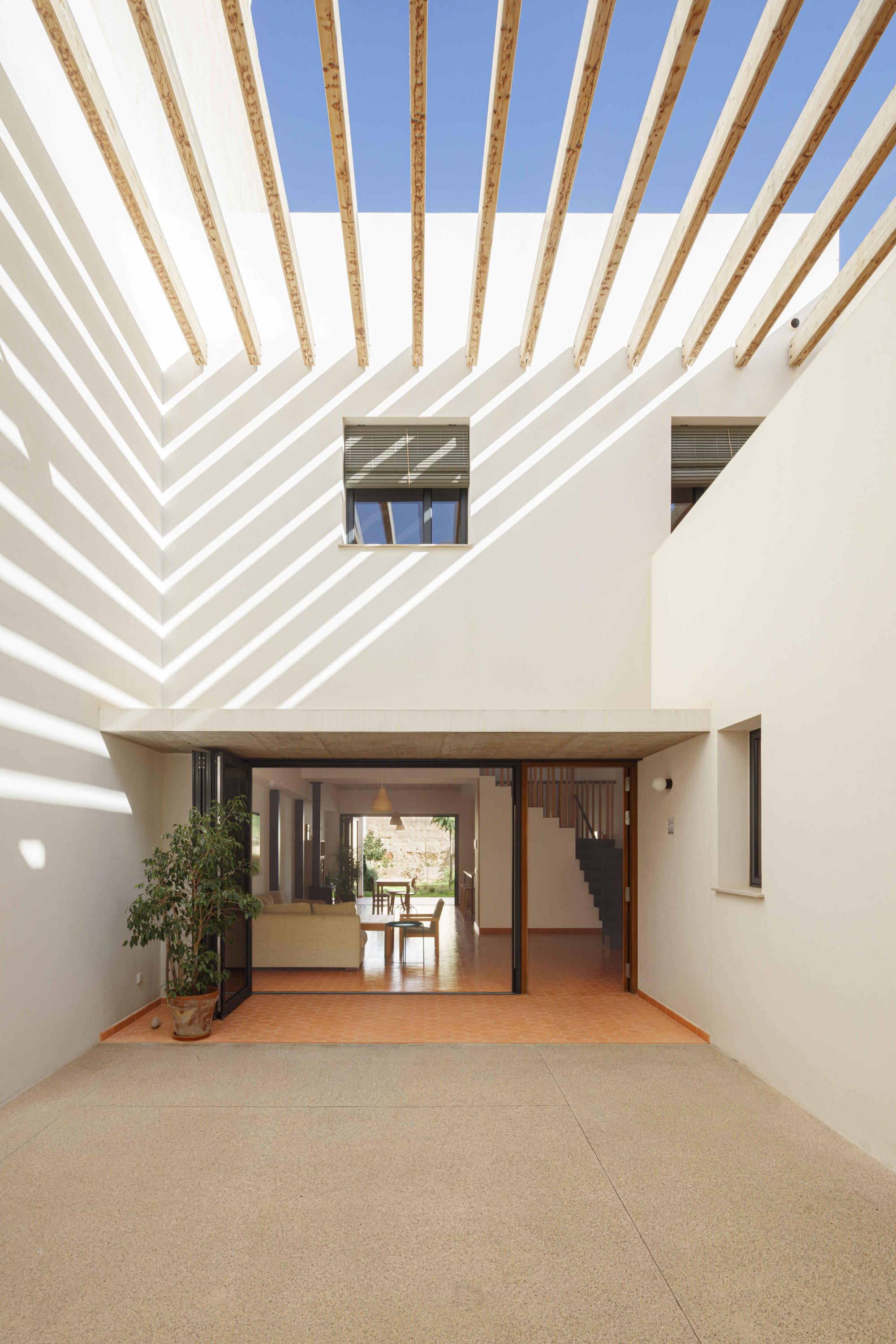 Con pérgola