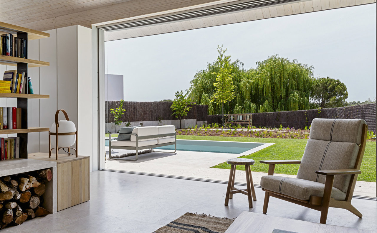 Elegante, funcional y sobre todo, conectada con el exterior.
