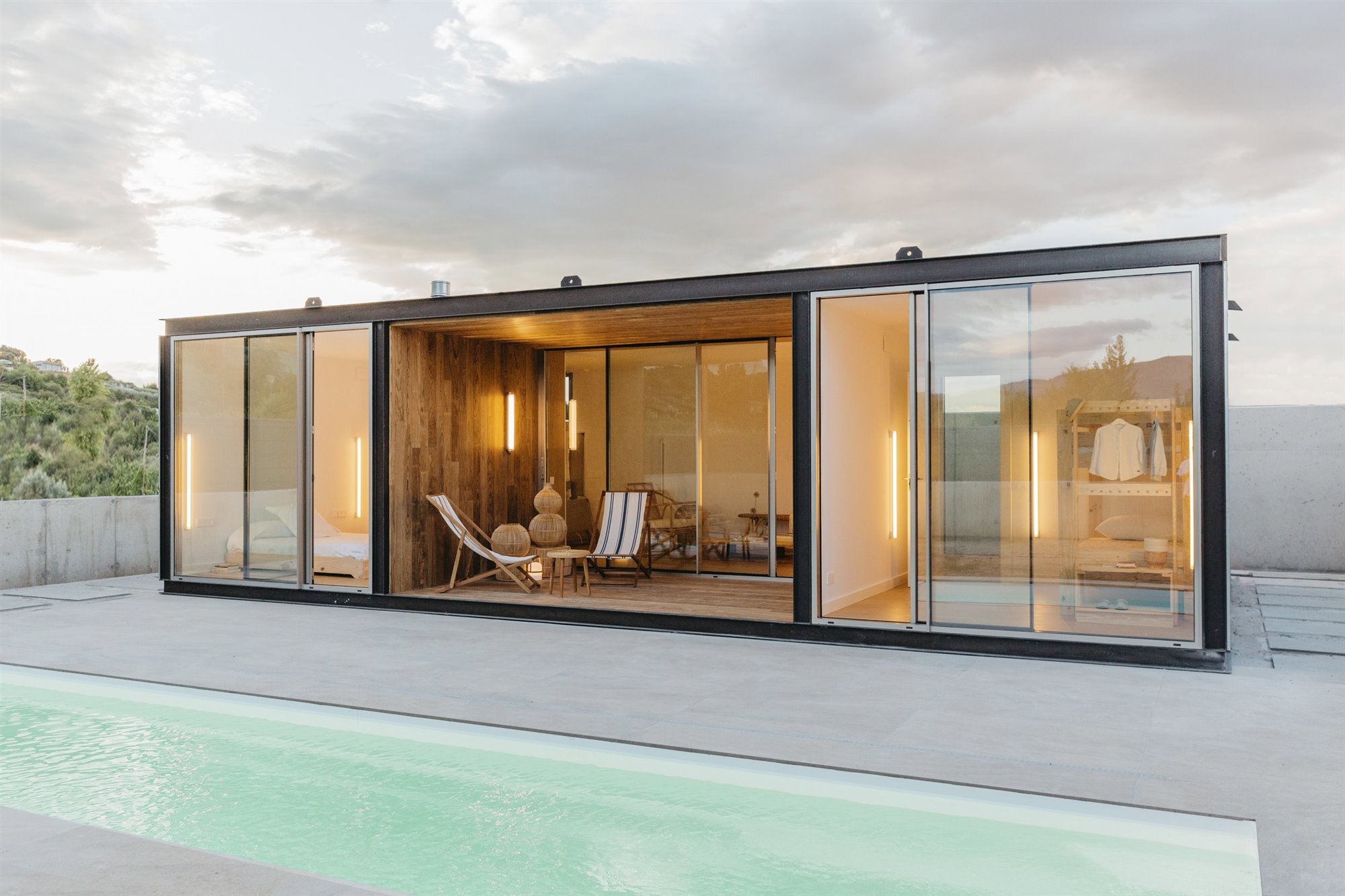 Una casa modular de 60 metros en La Rioja construida en 60 días
