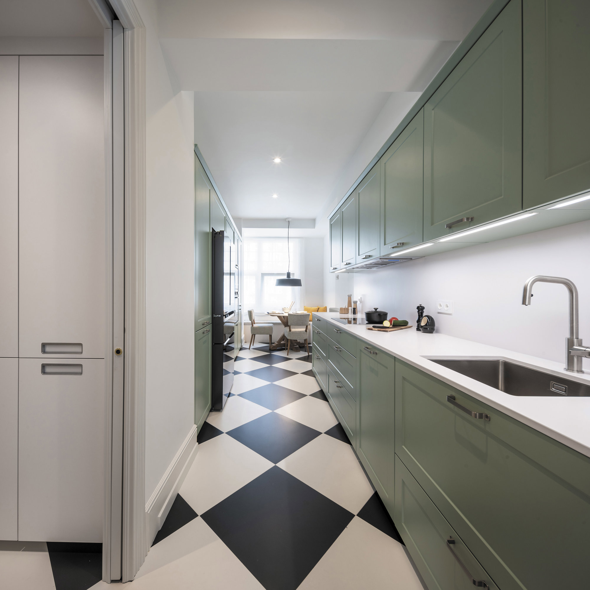 Cocina verde