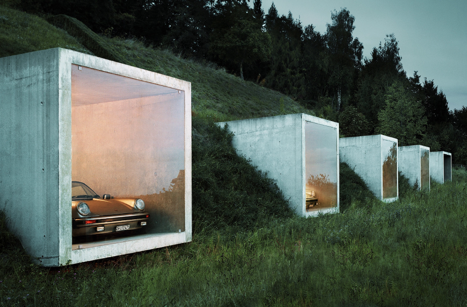 Garagenatelier Car Park en Herdern (Suiza)