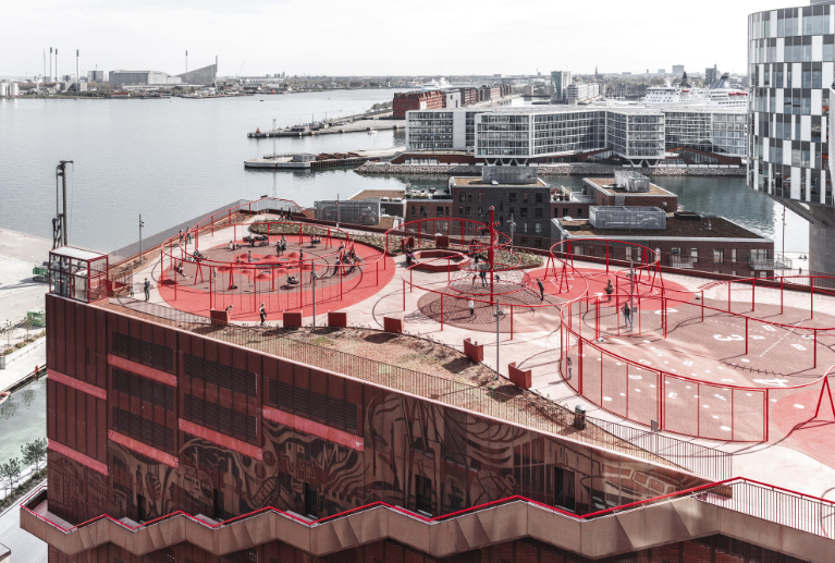 Park'n Play en Copenague, ganador de los Danish Design Awards 2020.