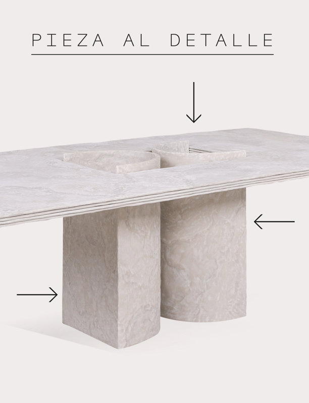PIEZA AL DETALLE: La solemne mesa Align de Bailey Fontaine 