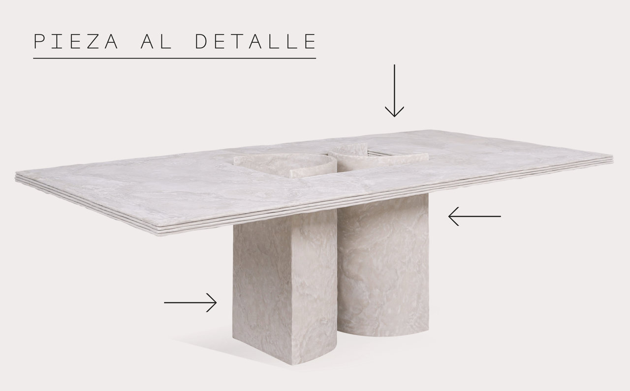 Pieza al detalle
