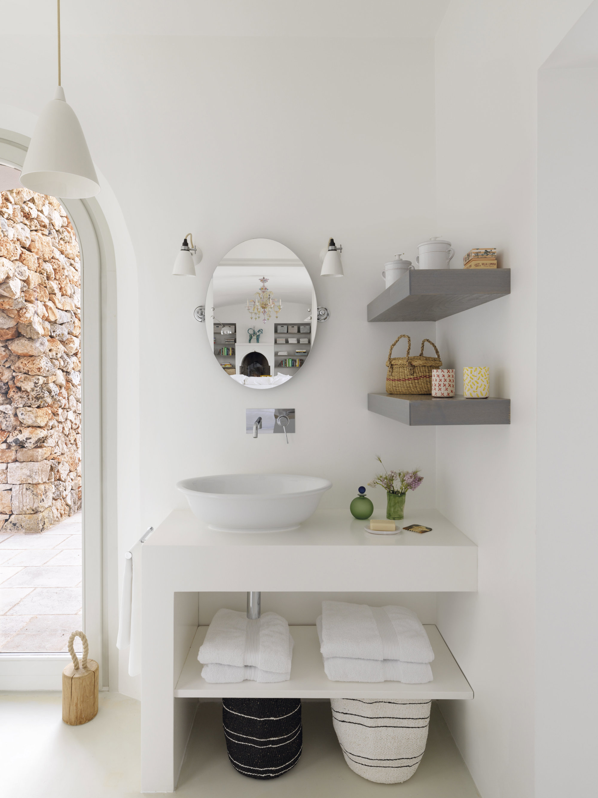 El baño de invitados