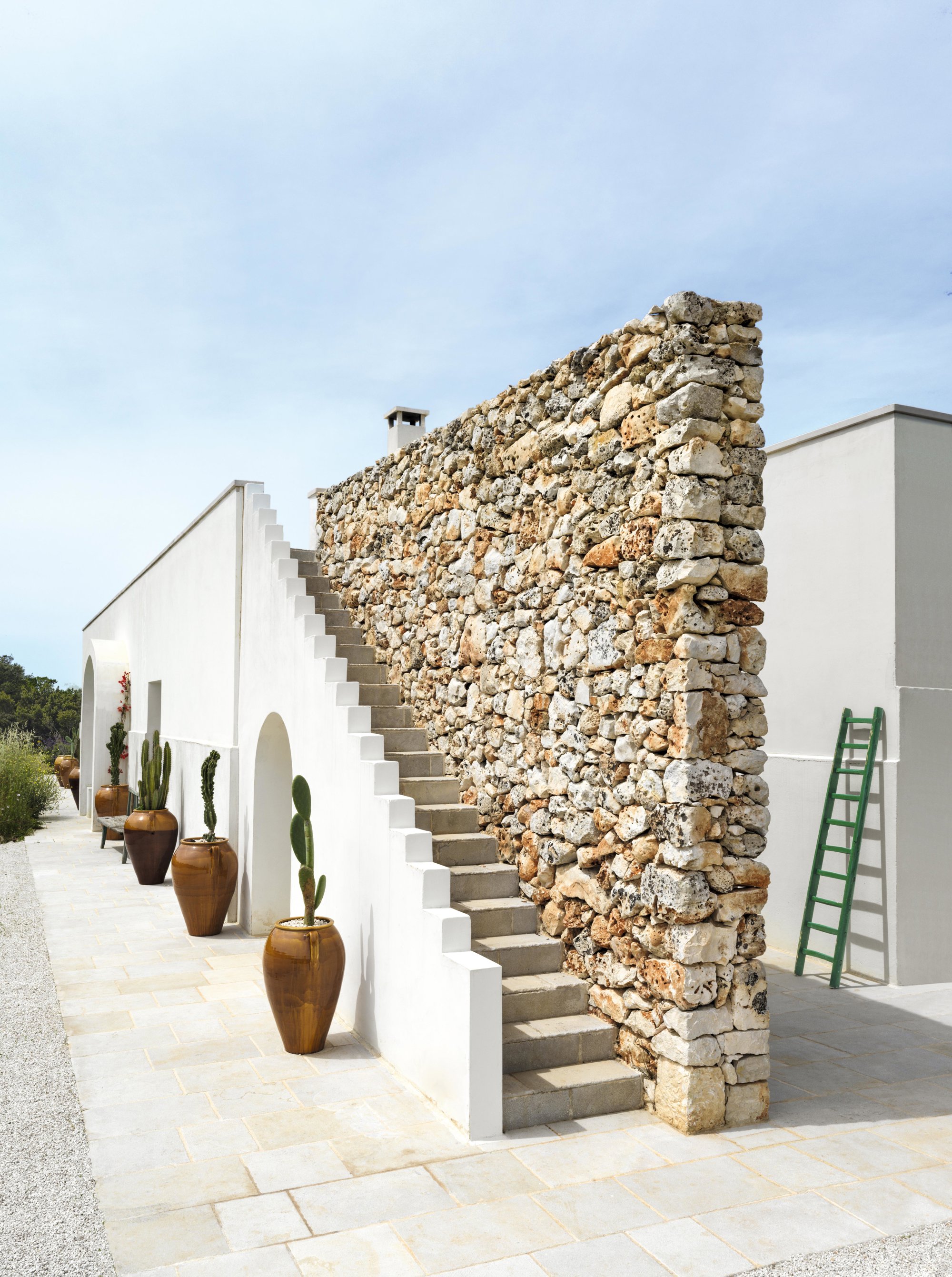 El muro de piedra seca