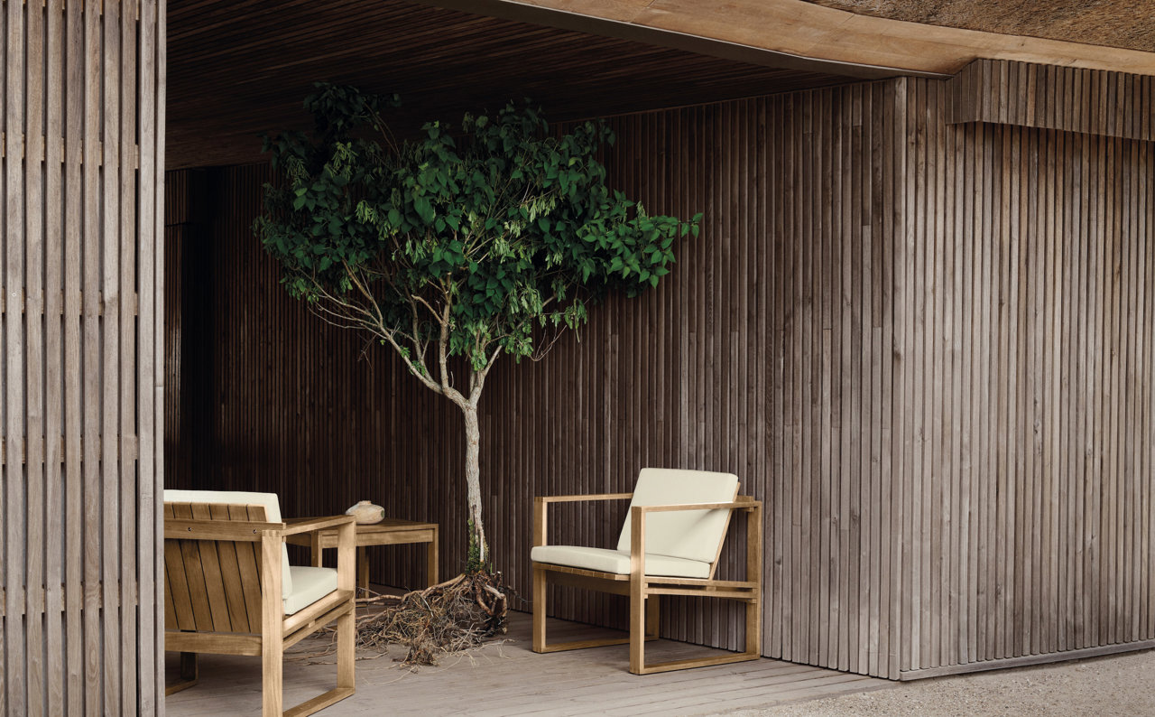 Sillas BK10, de Bodil Kjaer para Carl Hansen & Søn