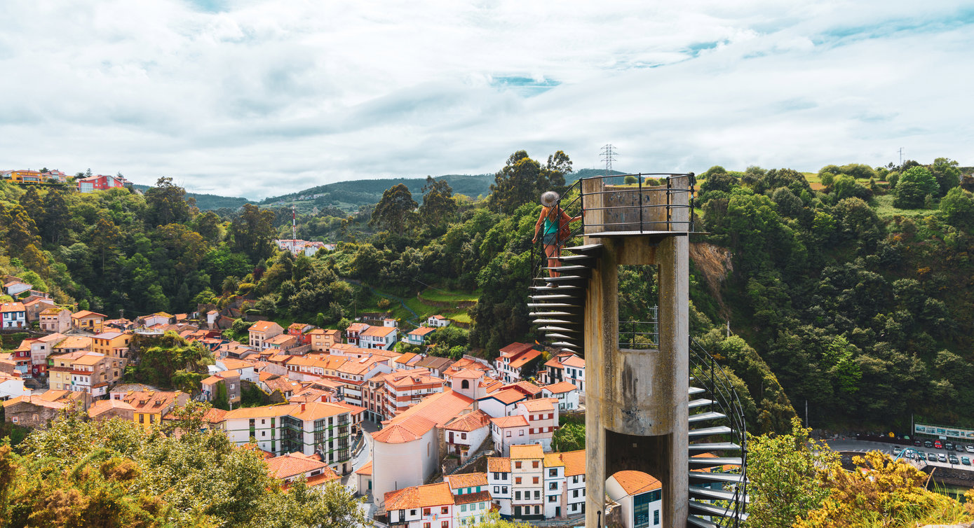 Vistas de la localidad de Cudillero