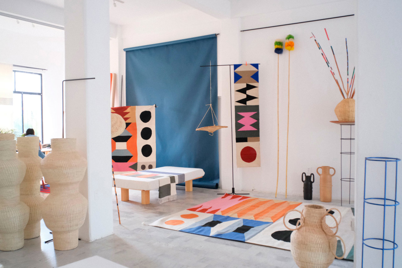 El estudio en Oaxaca de Javier Reyes.