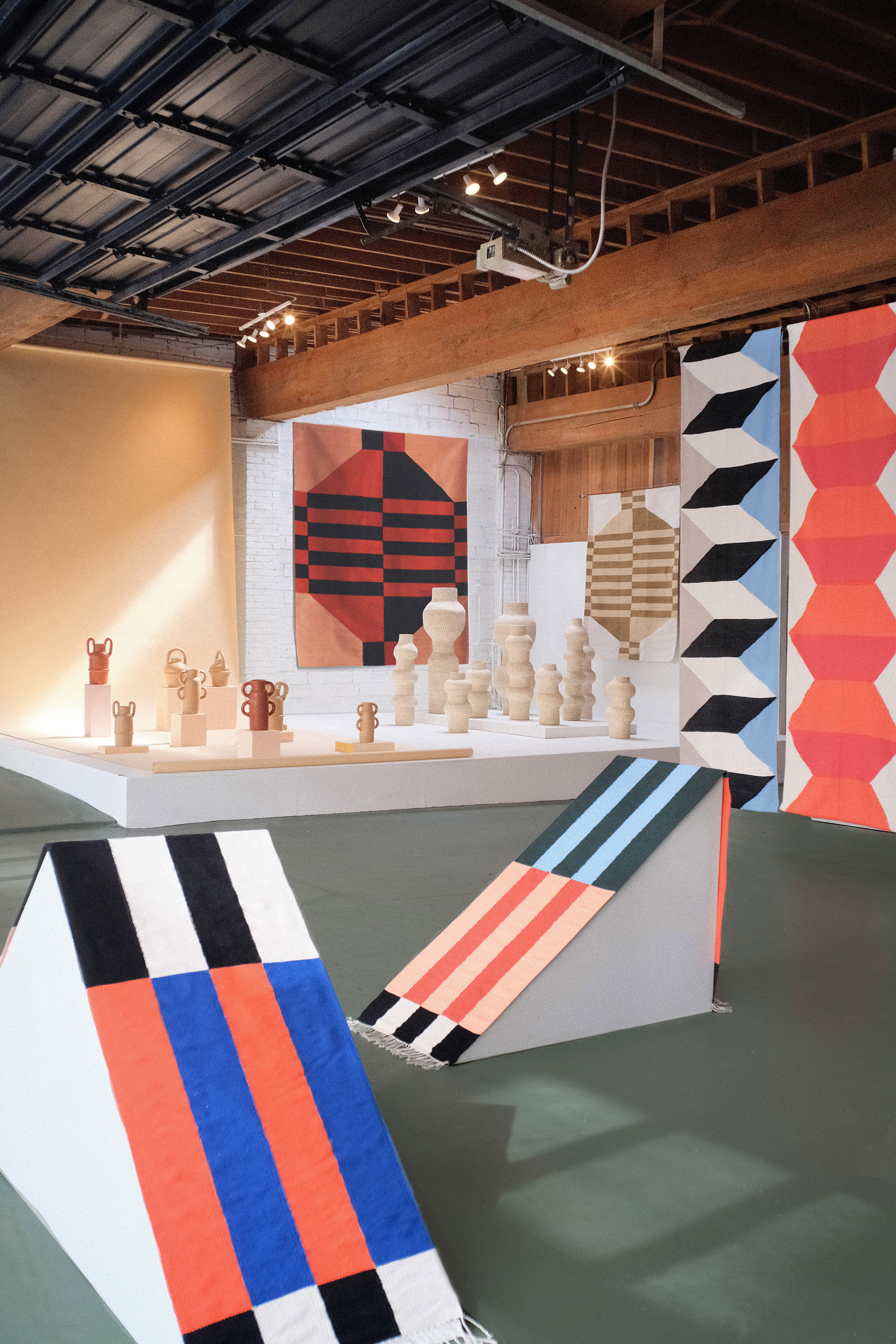 El showroom de landdd, que también es un centro creativo donde muy pronto se abrirán residencias a artistas de todo el mundo.