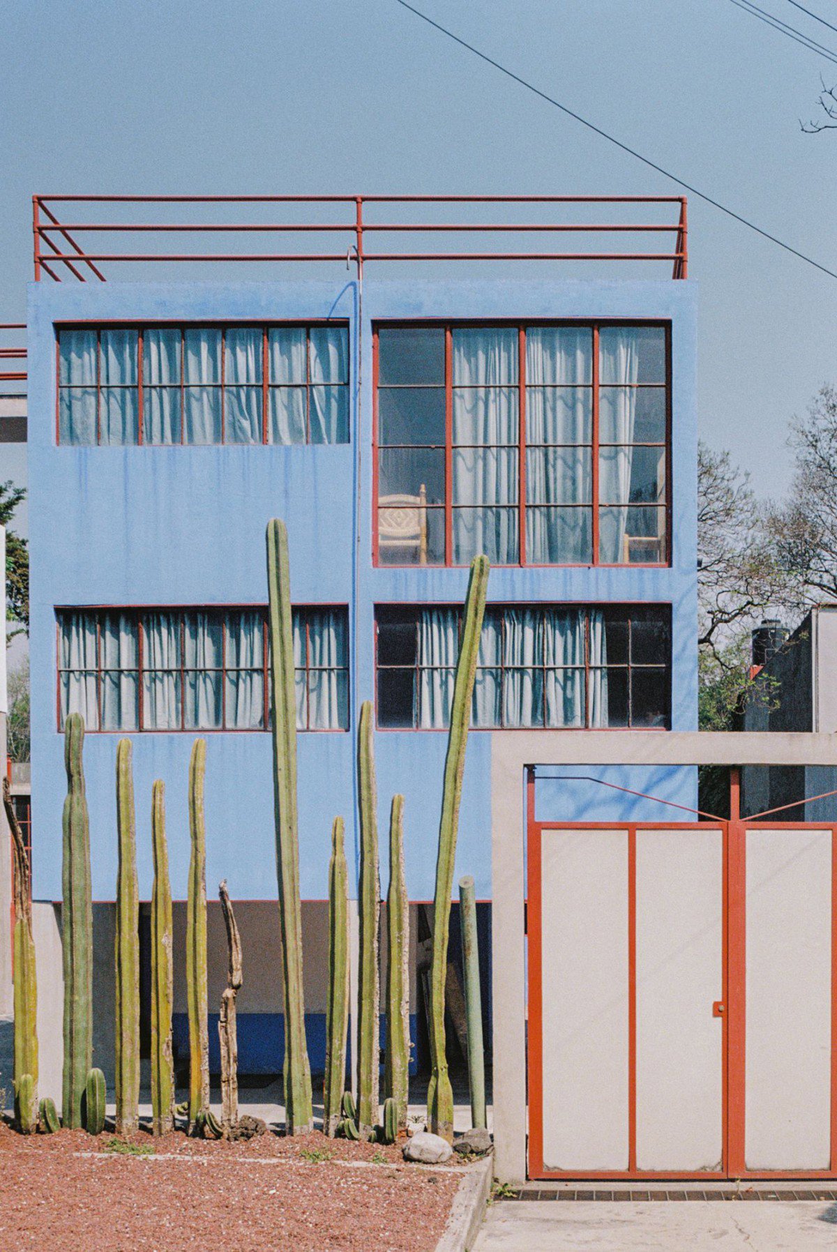 La casa Estudio de Diego Rivera y Frida Kahlo, donde vivieron en los años treinta y primeros de los cuarenta..