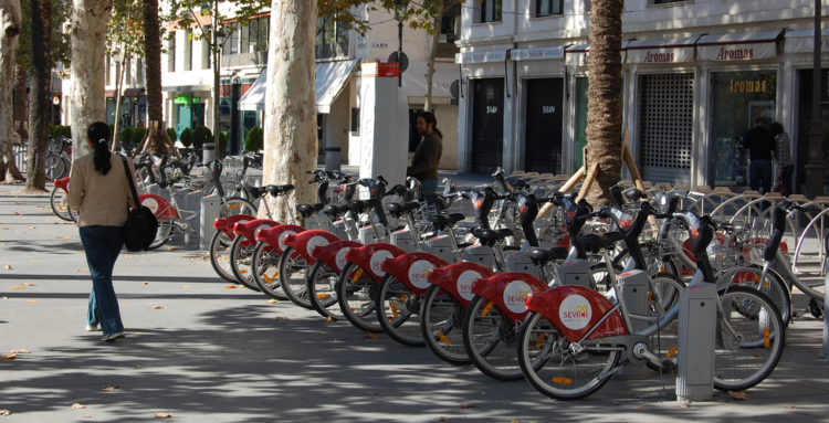 Alquiler de  bicicletas de Sevilla
