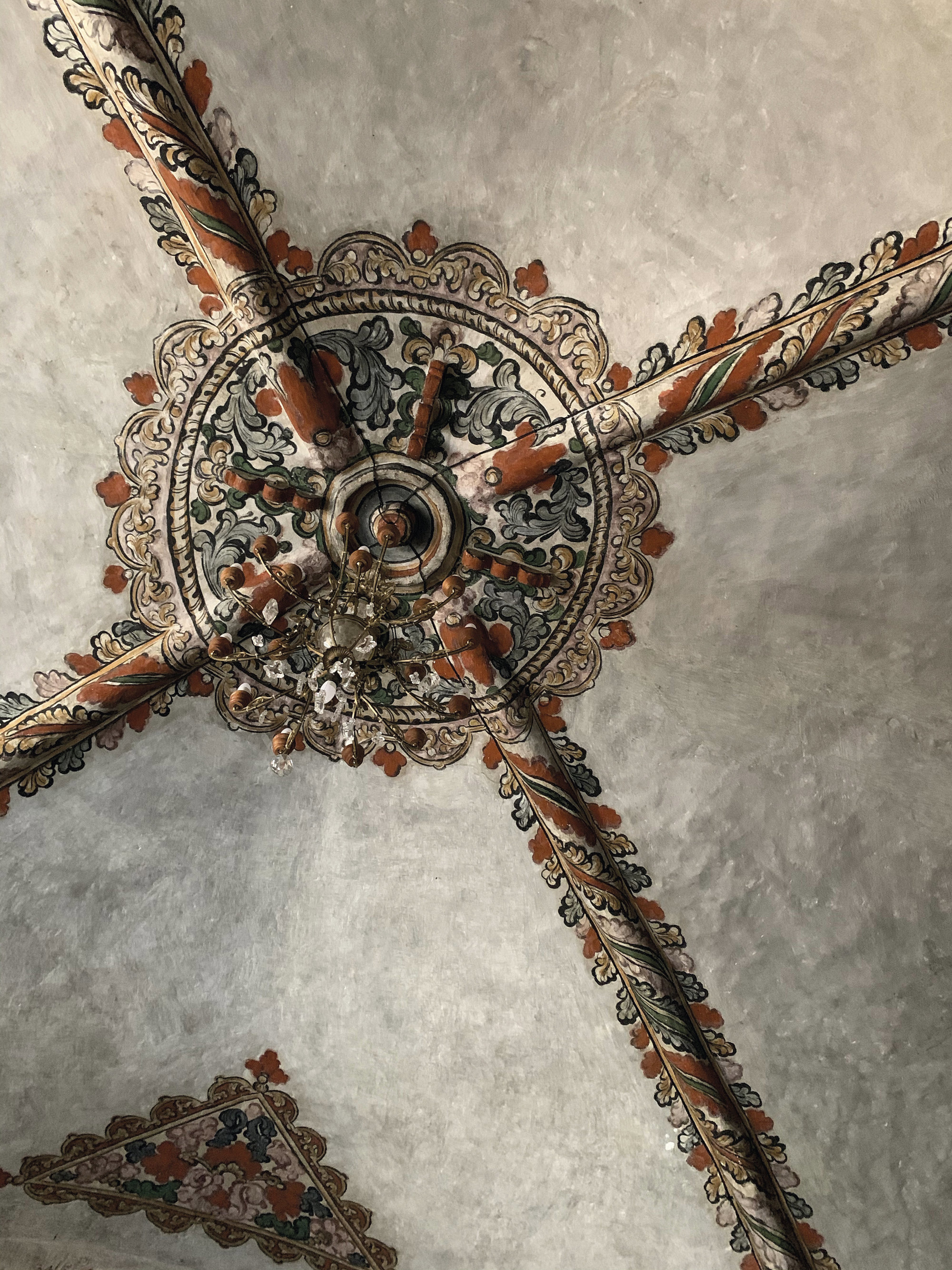 Detalles del convento Tlacochahuaya en Oaxaca