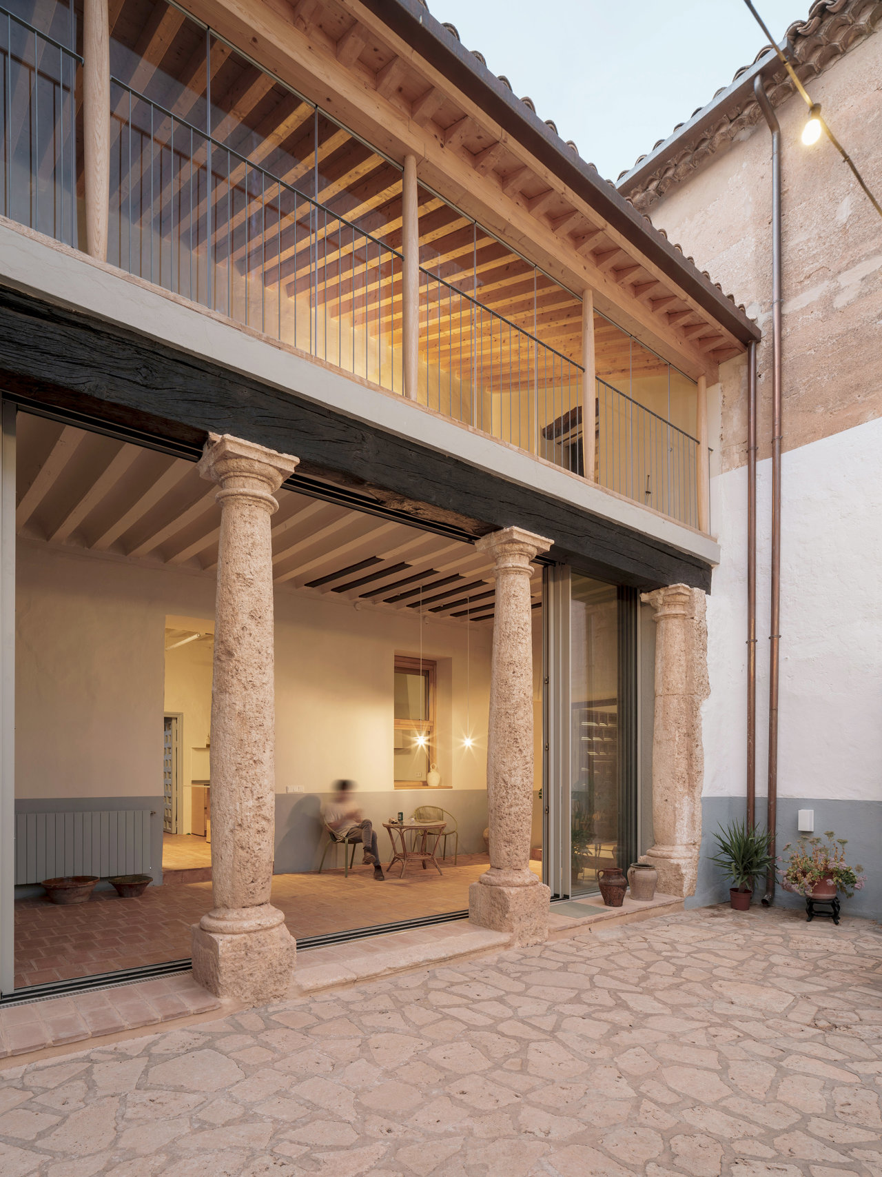 Patio central