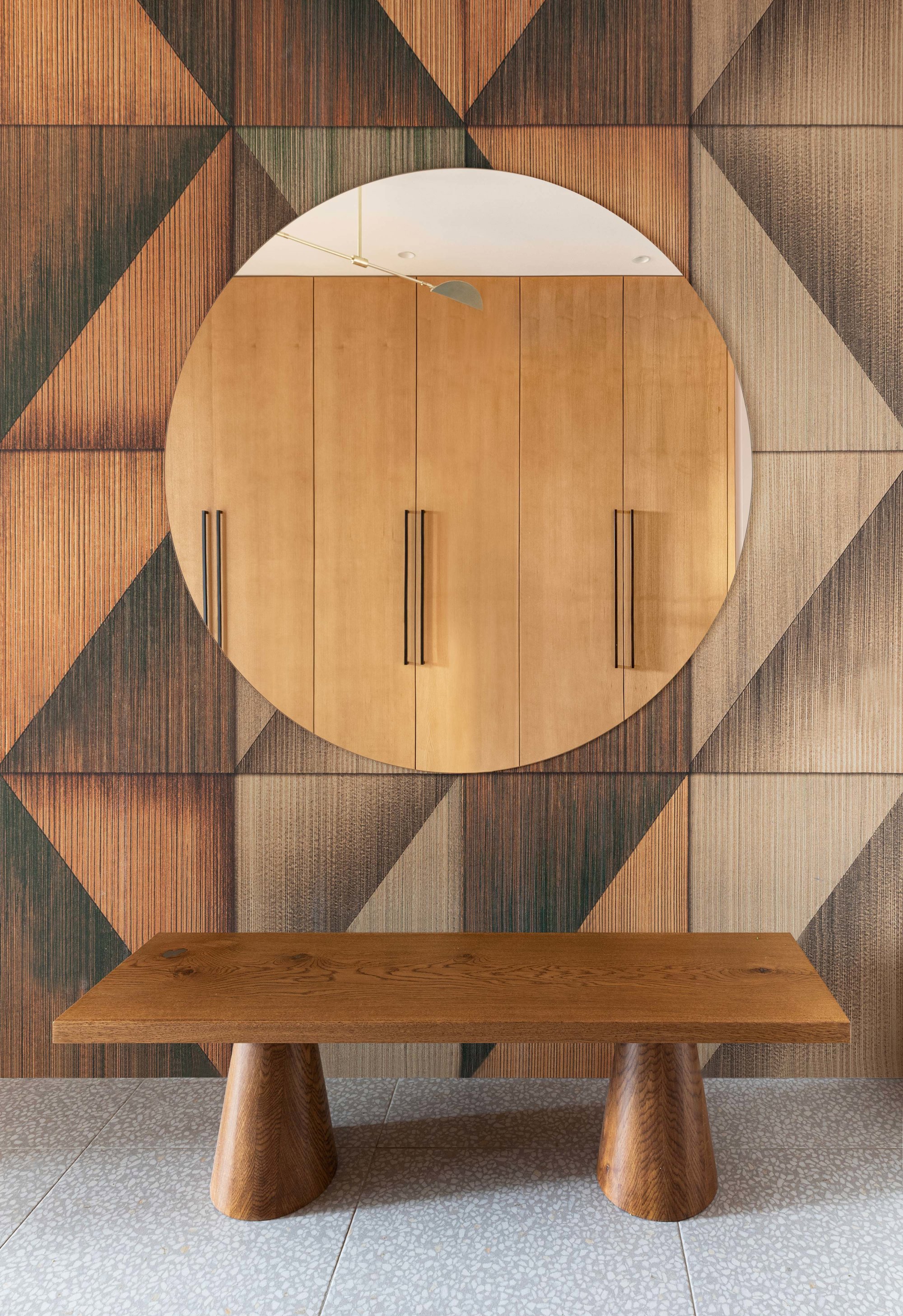 vestidor papel pintado