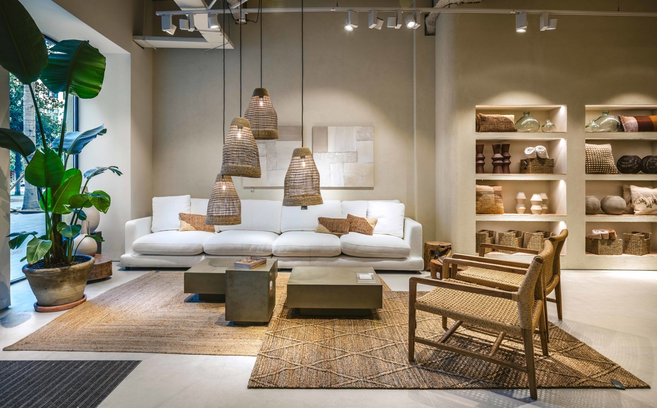 Espacio dedicado a piezas y mobiliario de salón