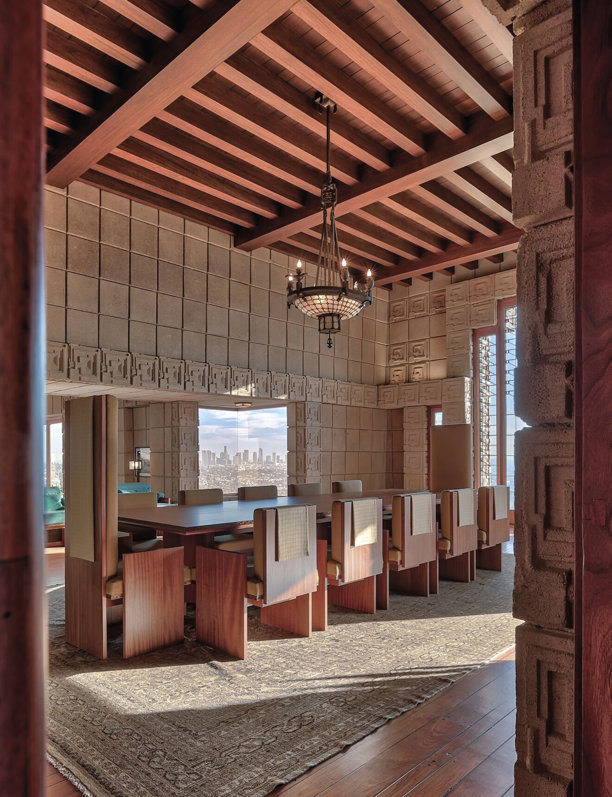 Casa Ennis, una de las obras más emblemáticas de Frank Lloyd Wright