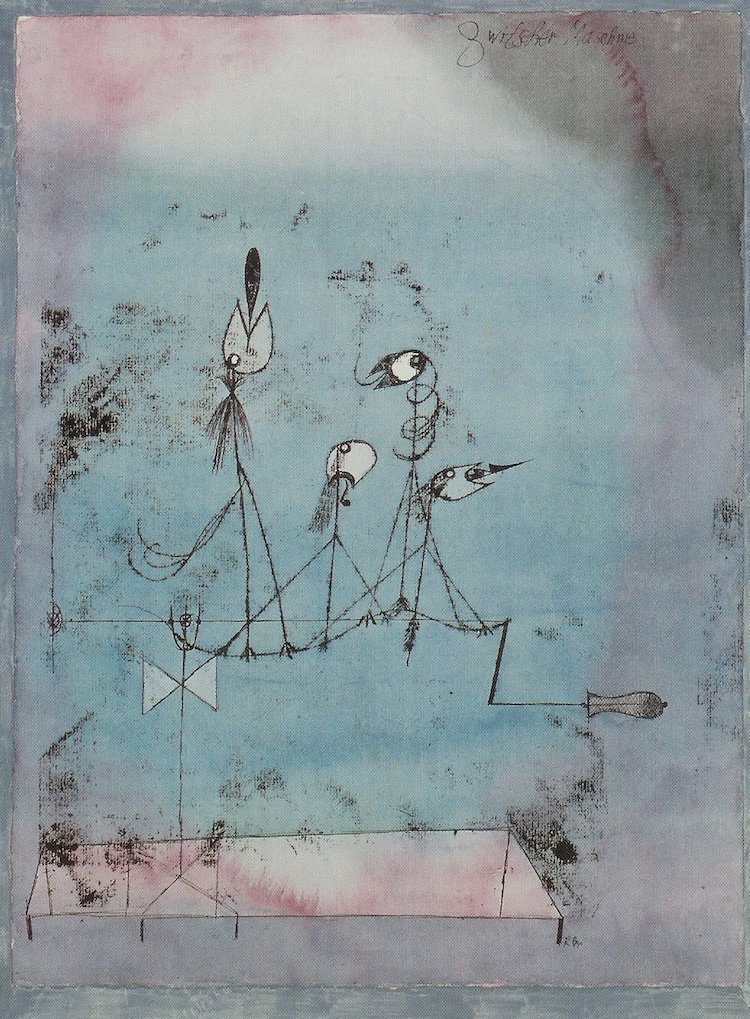 'Wittering machine', de Paul Klee (1919)