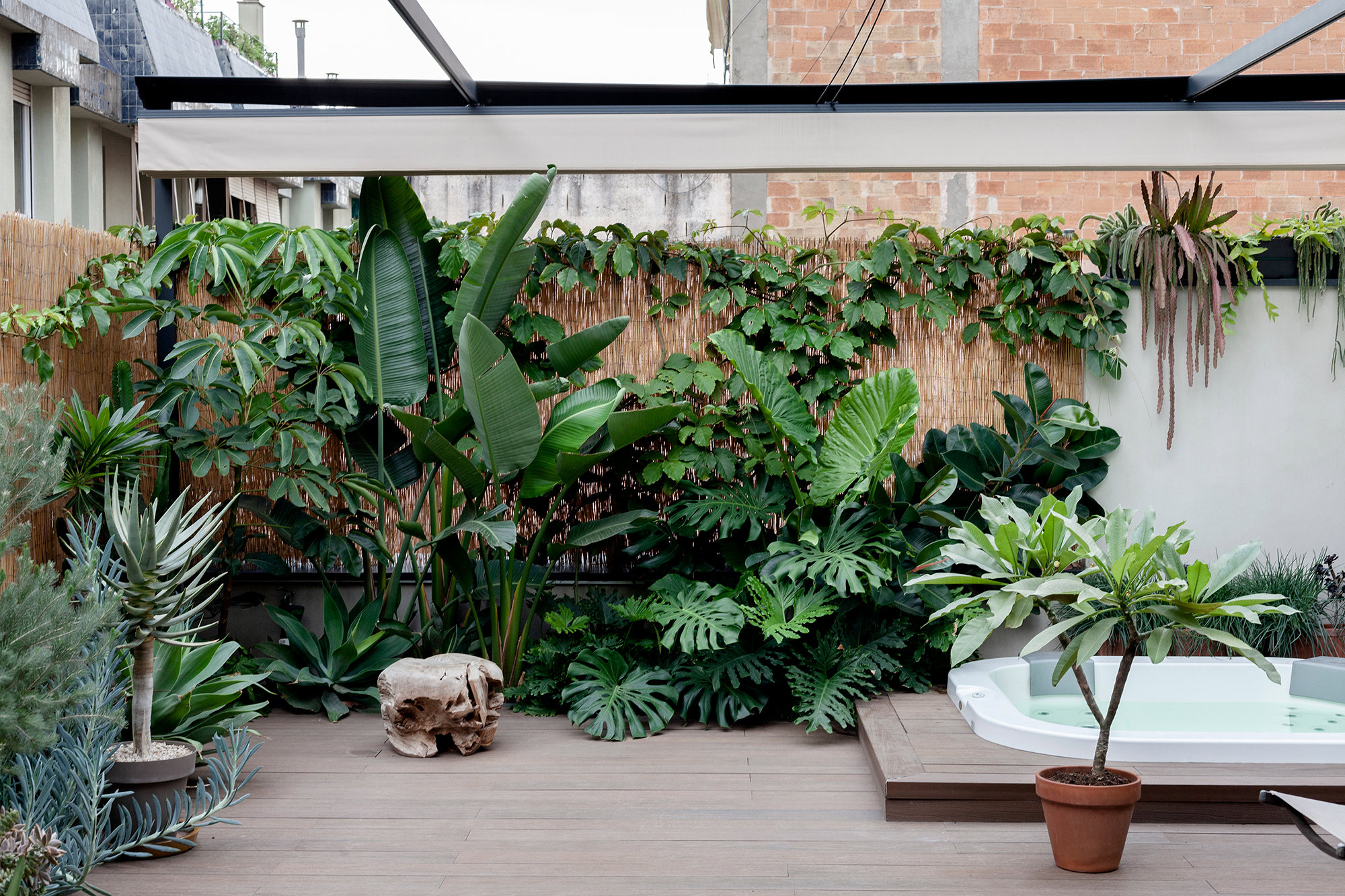 El diseño paisajístico también forma parta de los proyectos que realizan Casa Protea