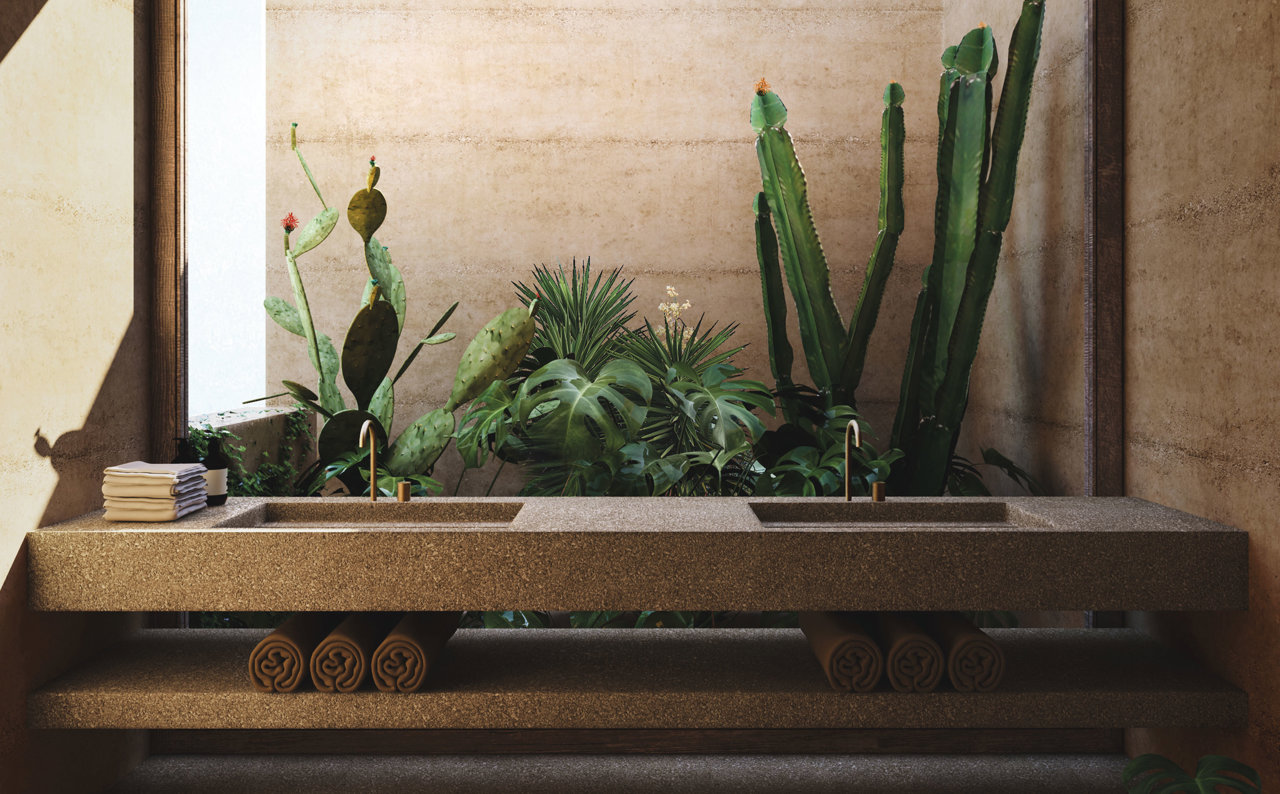 Las plantas son un componente arquitectónico vivo