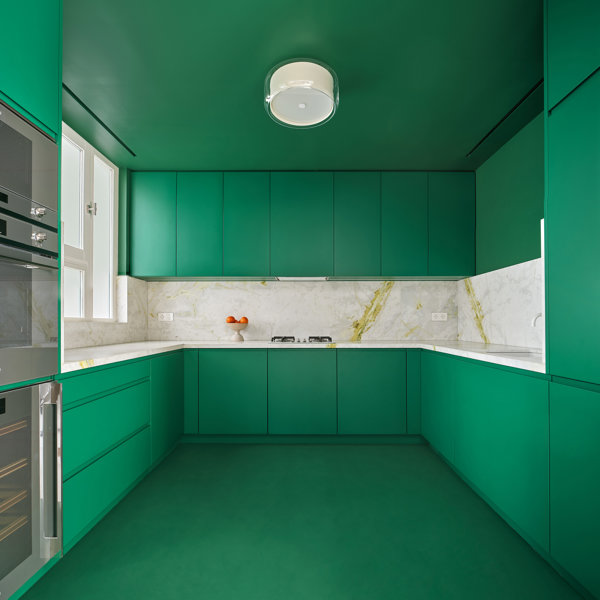 Color drenching, así es la revolucionaria técnica para pisos pequeños que ha conquistado a los interioristas