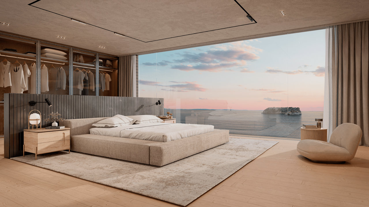 Sea cual sea la zona, el estudio nos recomienda diseñar casas con grandes ventanales para disfrutar de las vistas.
