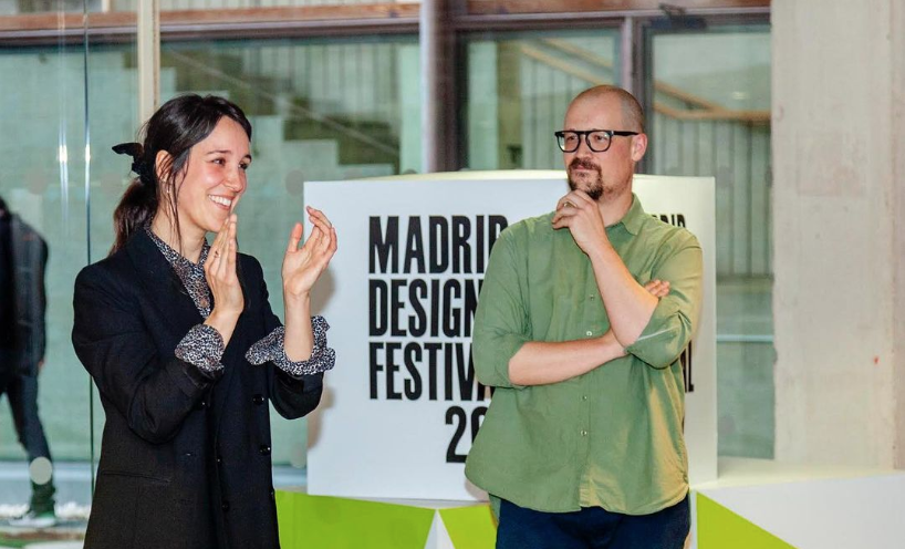 Rocío Pina y Carmelo Rodríguez, fundadores de uno de los estudios que encabezará la propuesta española, Enorme Studio (FOTO: @enormestudio)