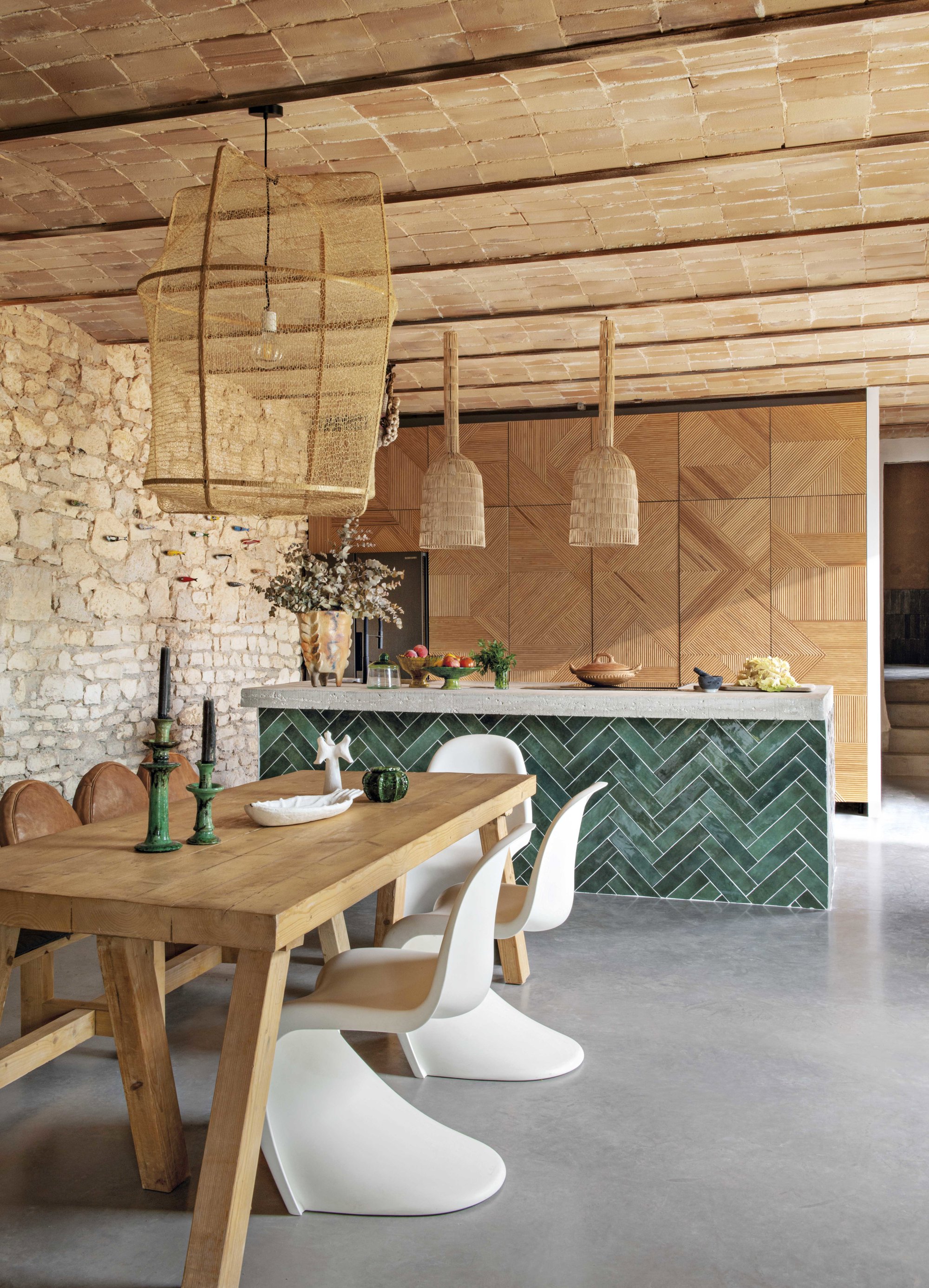 Cocina y comedor