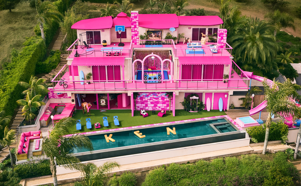 La casa de la Barbie a escala humana