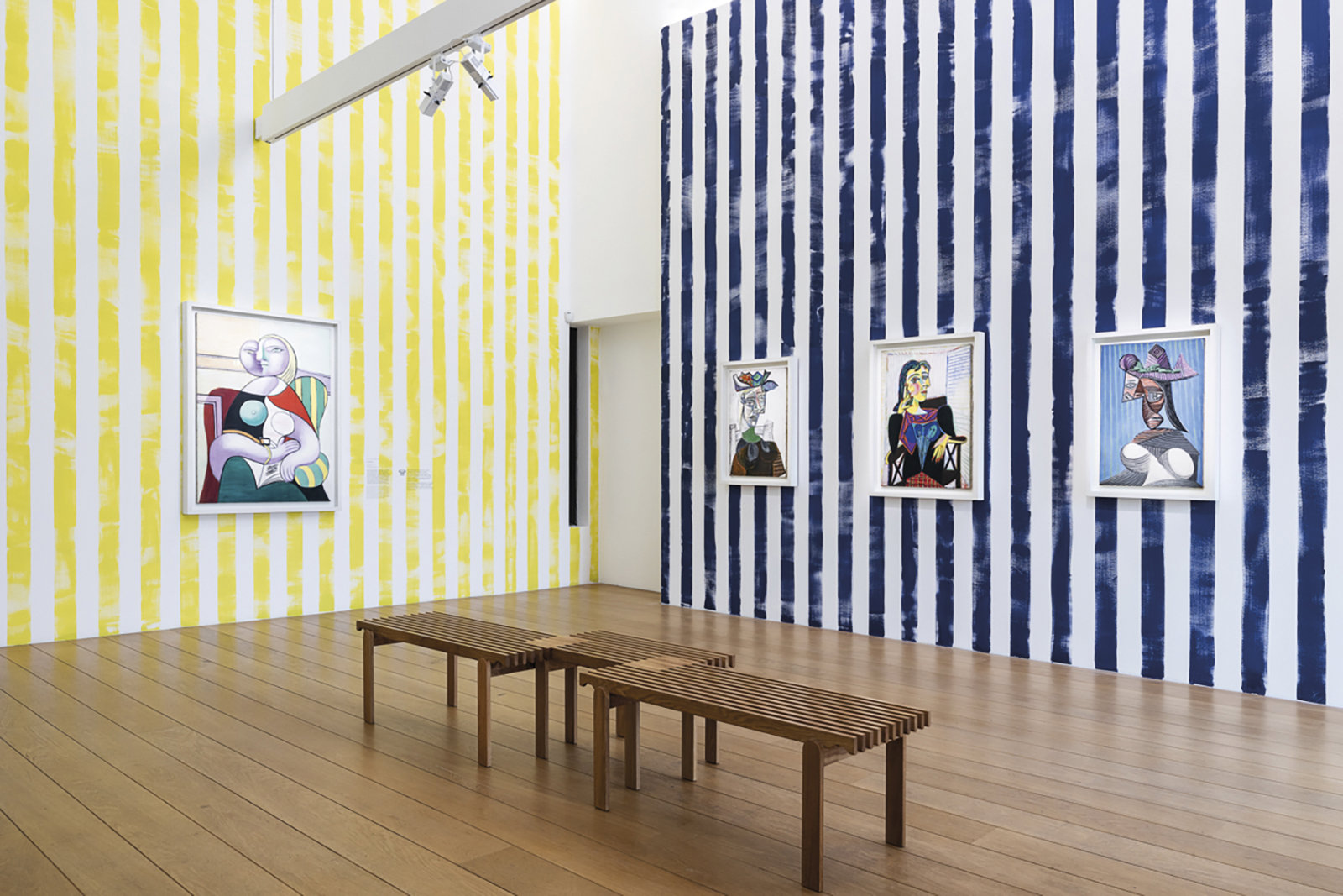 Sala del Museo Picasso de París interpretada por Paul Smith