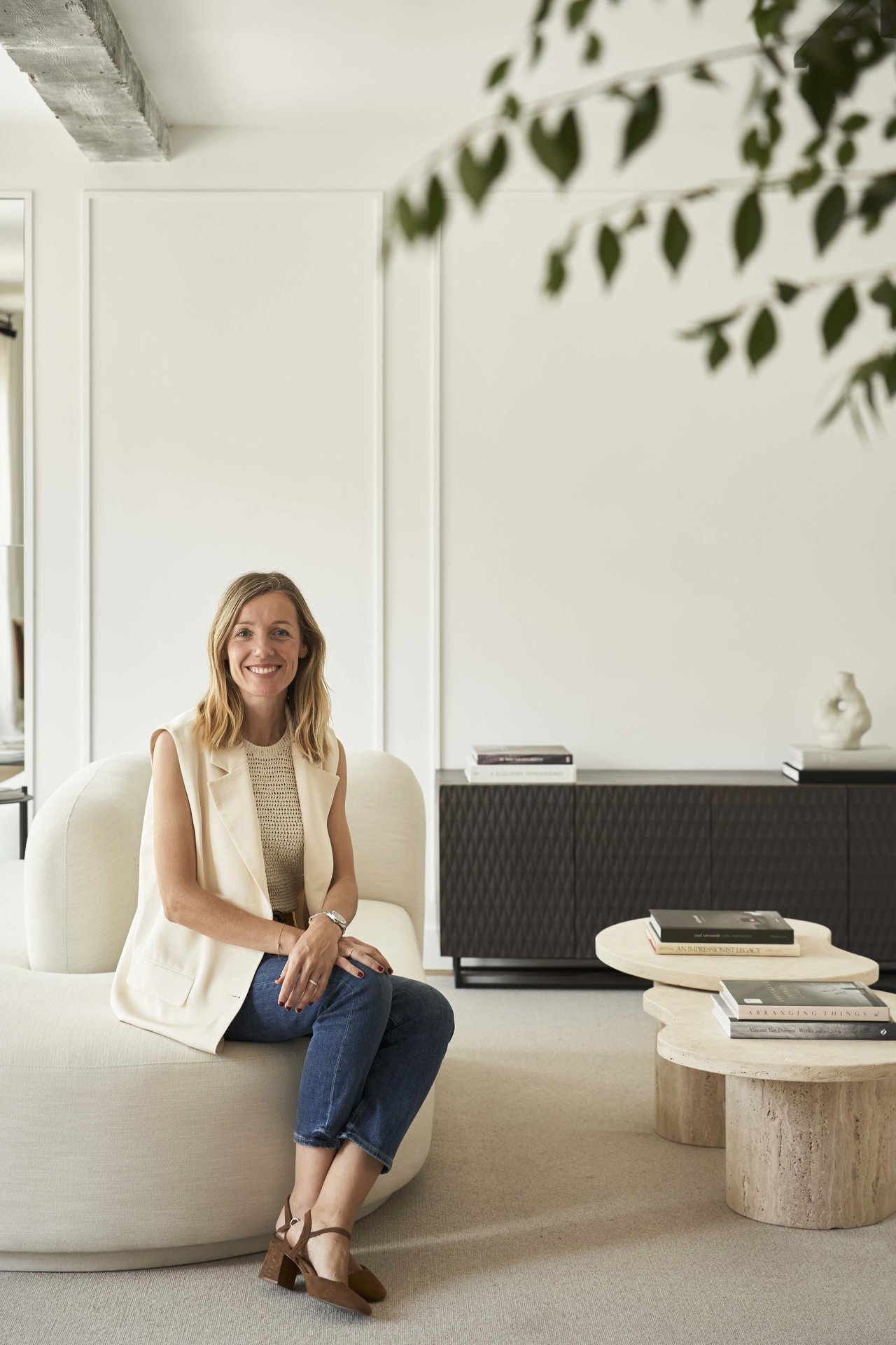 La autora del proyecto, la arquitecta Mónica Diago.
