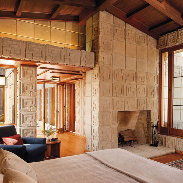 Casa Ennis, una de las obras más emblemáticas de Frank Lloyd Wright