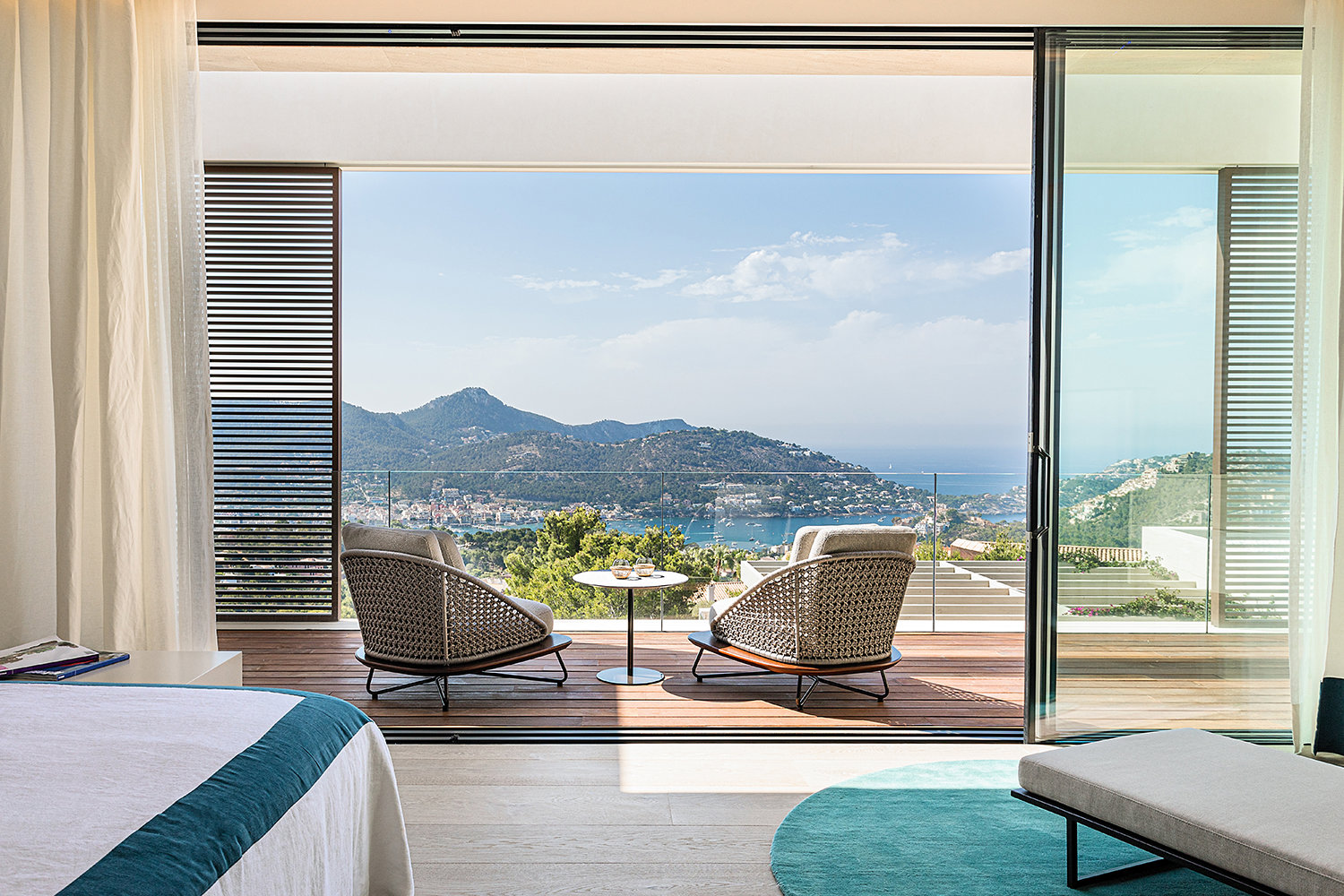 casa infinity port andratx dormitorio terraza