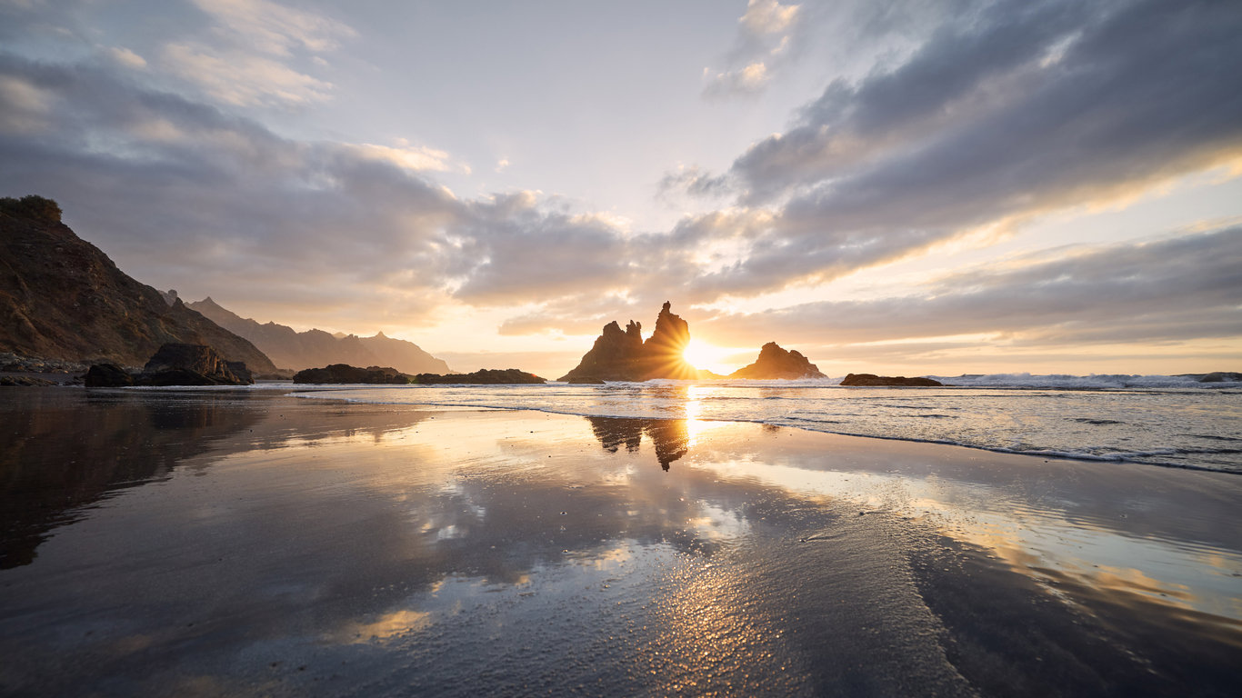 Playa de Benijo, en Tenerife