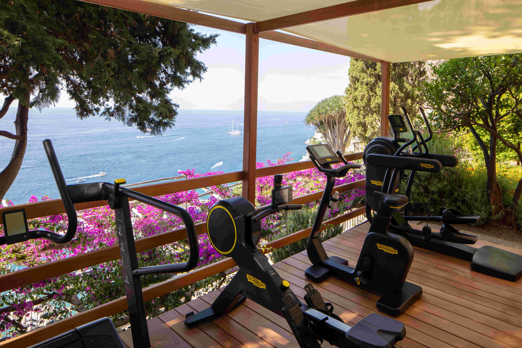 Entrenamiento con ventana al Mediterráneo