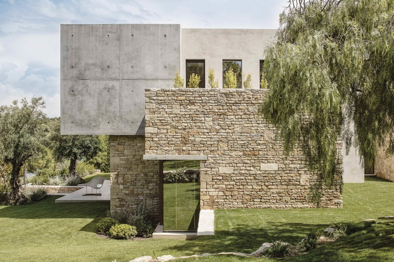 Villa Fidji, en Cap d'Antibes, Francia, de Caprini & Pellerin.