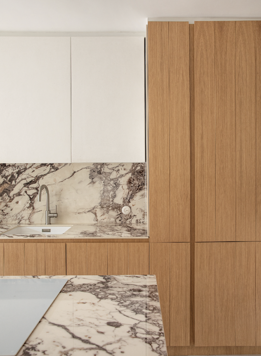 Cocina con isla central