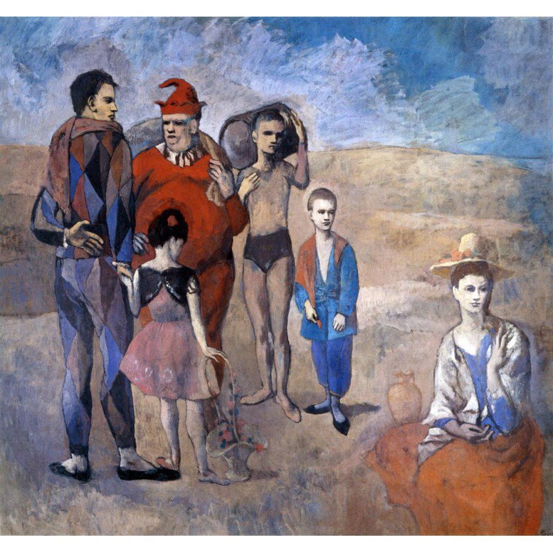 Familia saltimbanquis
