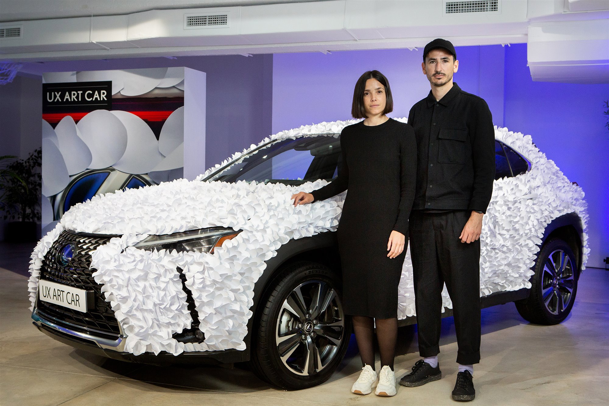 El estudio valenciano Clap Studio artífice del proyecto 'Jardín Zen', con los que se coronaron el pasado octubre como ganadores de la segunda edición Lexus UX Art Car.