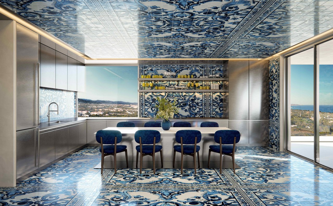 No hay duda de que Design Hills lleva el sello personalísimo de Dolce&Gabbana.