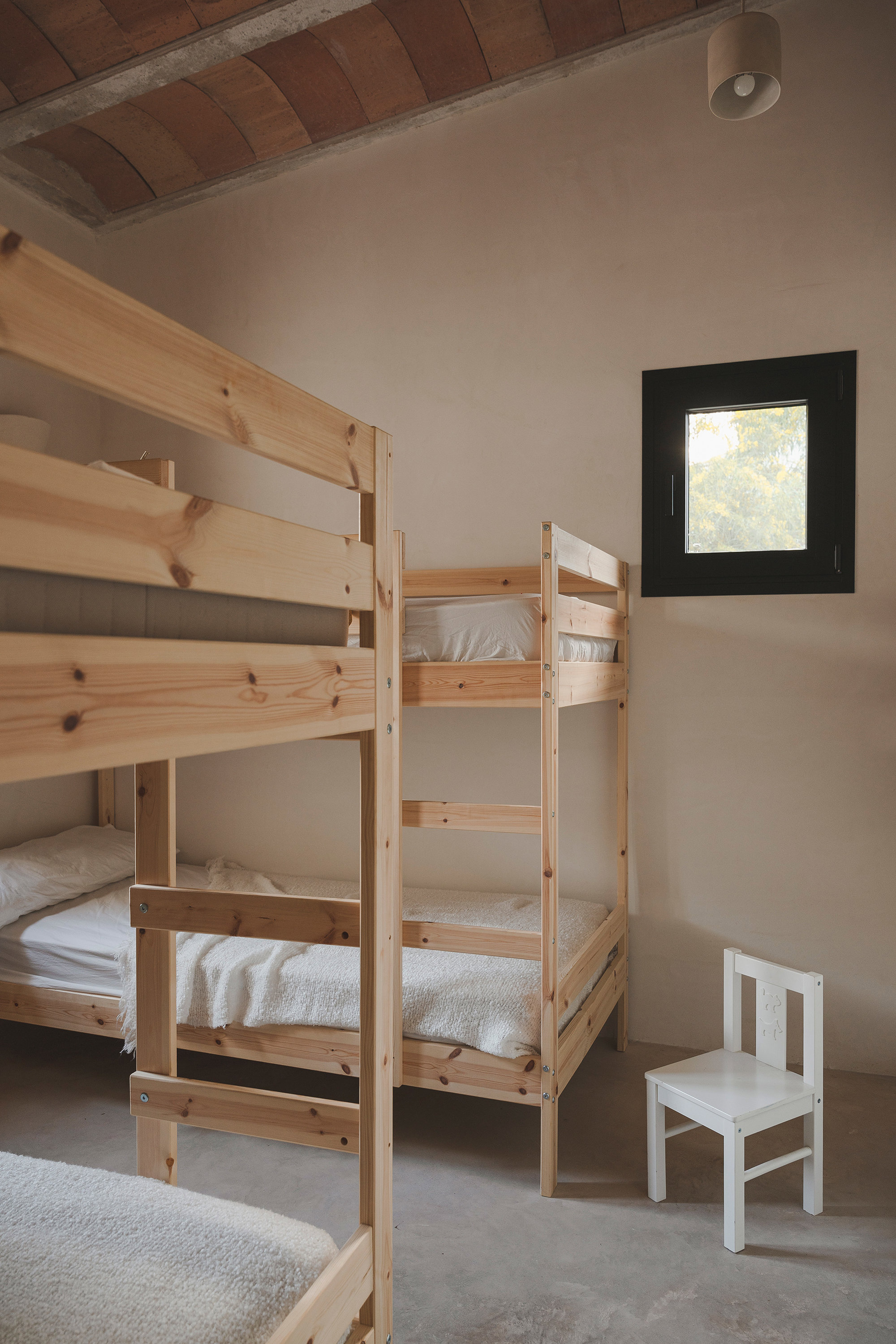 Dormitorio infantil literas