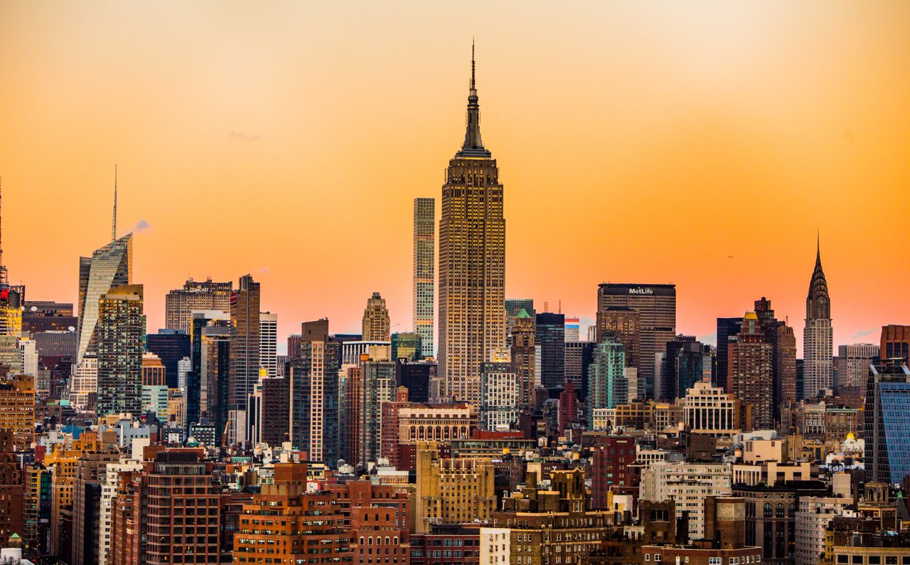 El icónico skyline de Nueva York