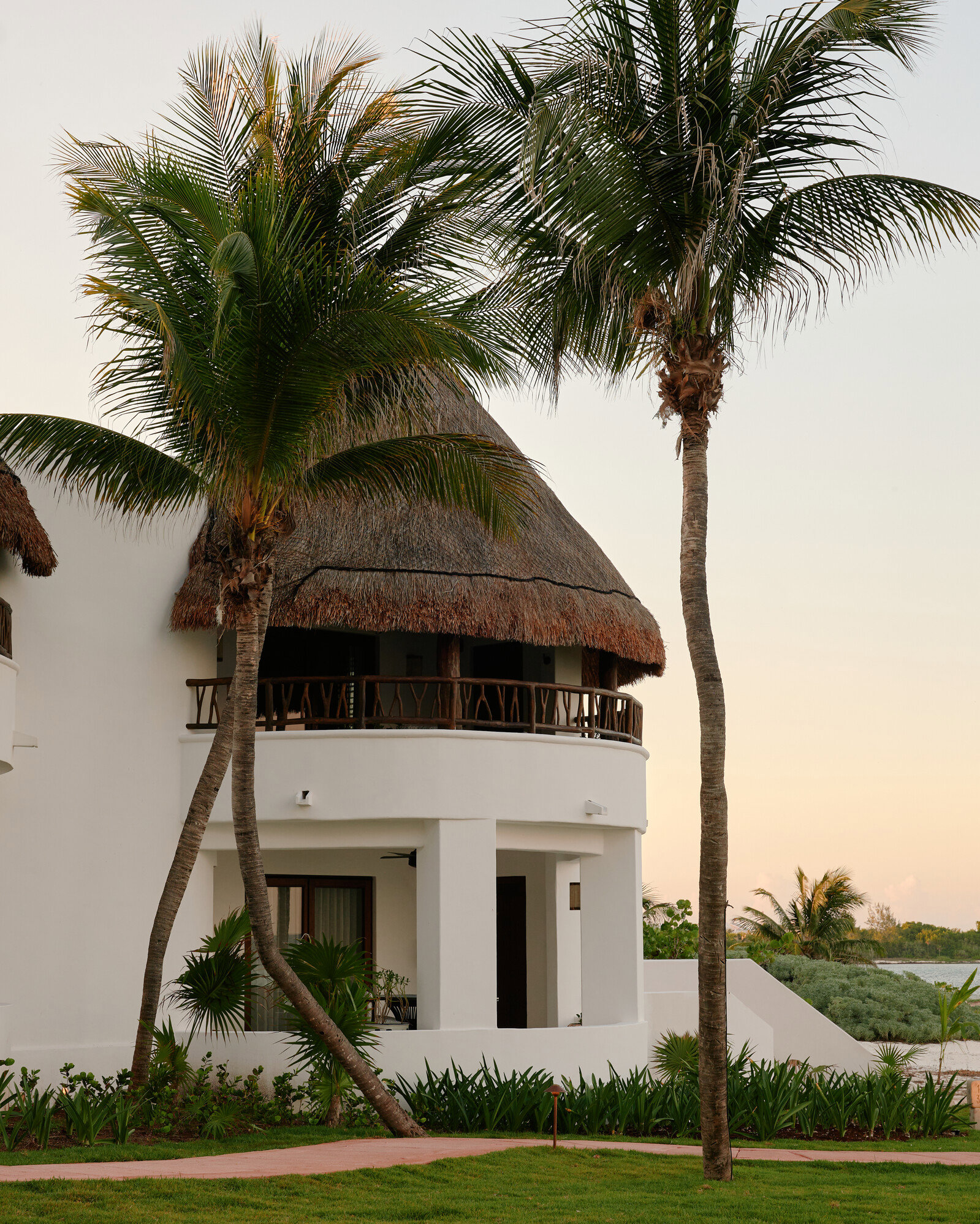 El exterior, en blanco