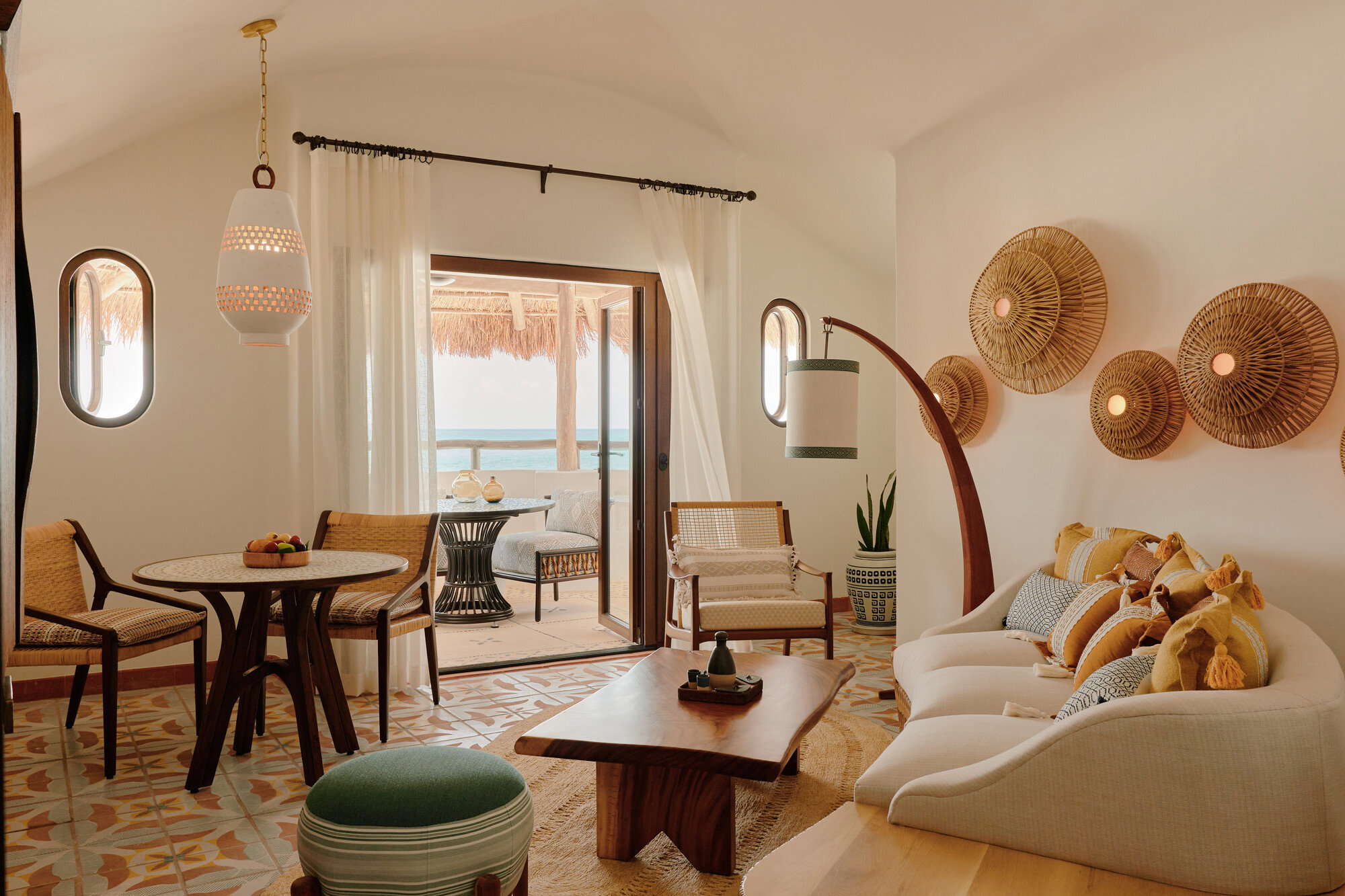 Habitaciones con sabor mexicano