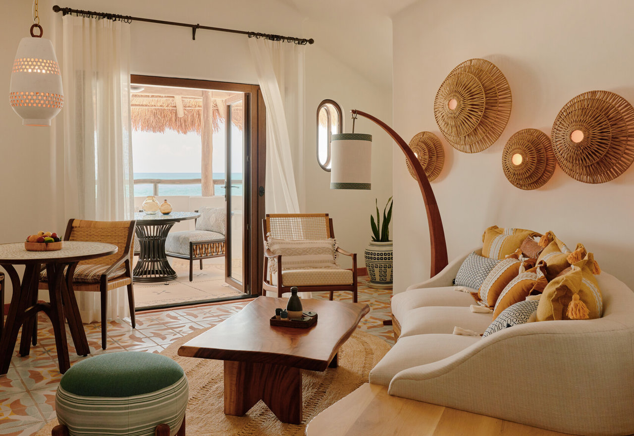 Artesanía, un spa biofílico y vistas al mar, así es el nuevo hotel de lujo en la Riviera Maya