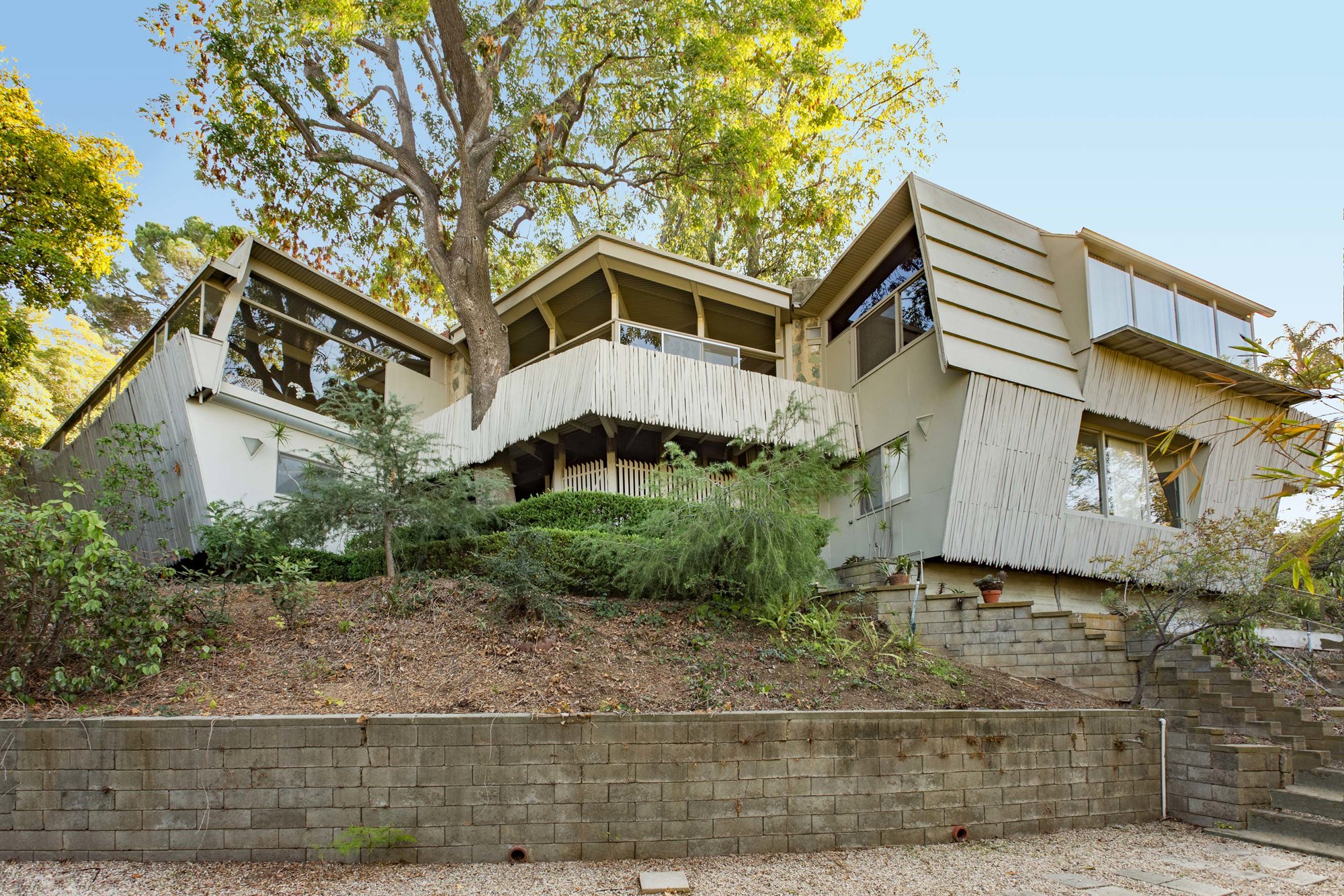 Fachada de Kallis-Sharlin Residence