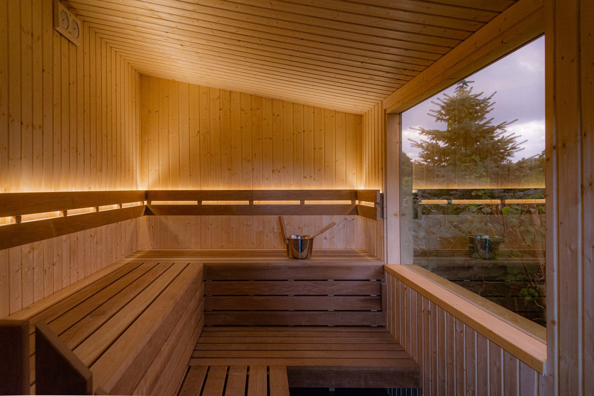 Interior sauna
