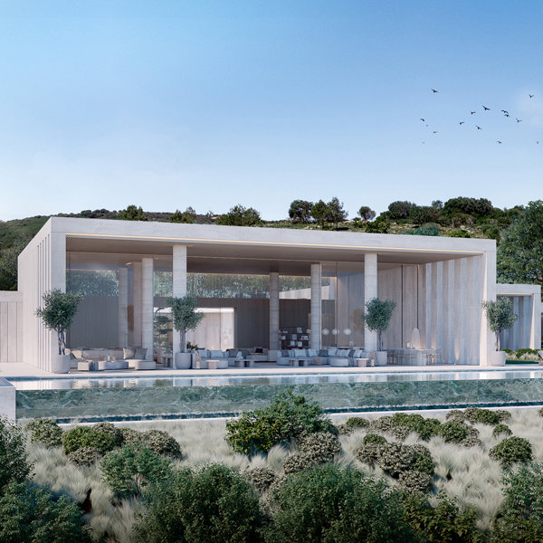 Una obra maestra de la arquitectura en Sotogrande que se integra en la naturaleza